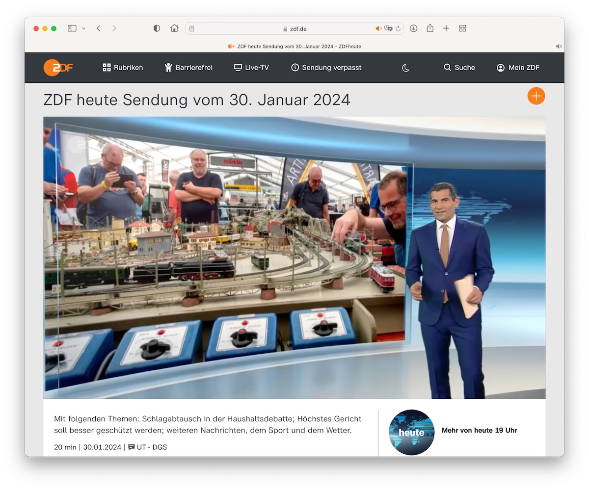 ZDF heute 30.01.2024